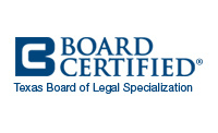board certified family lawyer by the Texas Board of Legal Specialization